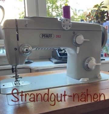 Nähen mit der Pfaff 262… eine Umstellung