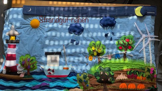 Spielplan mit dem gewissen Extra für jüngere Kinder…..
